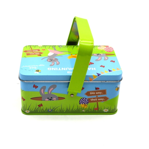 China Manufacturer Tinplate Box Metal Gift Packing Box Portable Storage Box Empty Box Gift Packing Box
