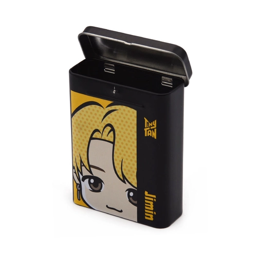 Boîte à cadeau en métal imprimé rectangle boîtes 71x29x95mm