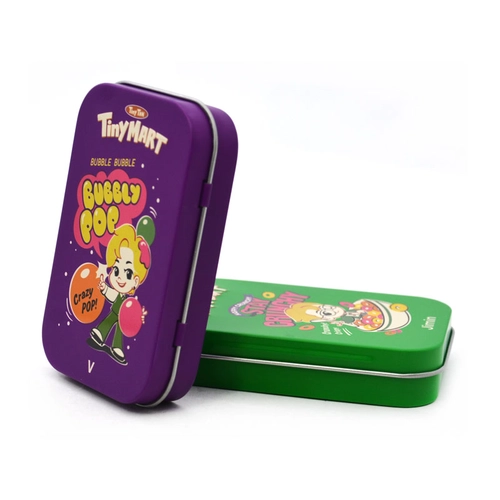 Metal Tin Box for Cosmetic Candy Lip Balm Gummy Perfume Cologne Jewerly Tea Cookie Cake Storage 98x63x21MM