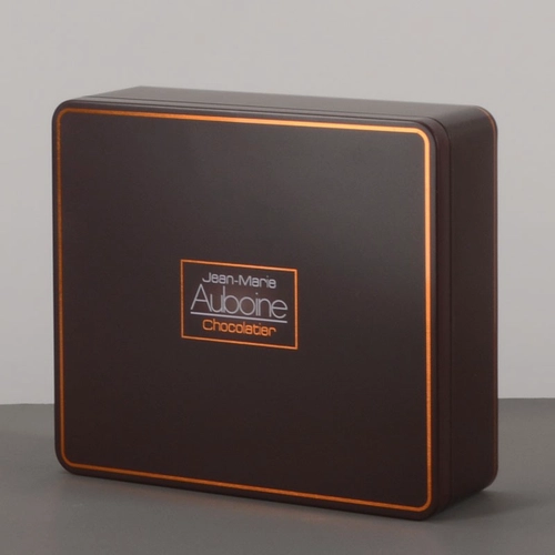 Emballage en boîte rectangulaire de qualité alimentaire sur mesure