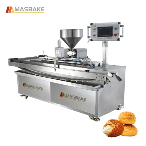 China Industrial Automatic Cream Puff Filling Machine (Eight-Nozzle) manufacturer