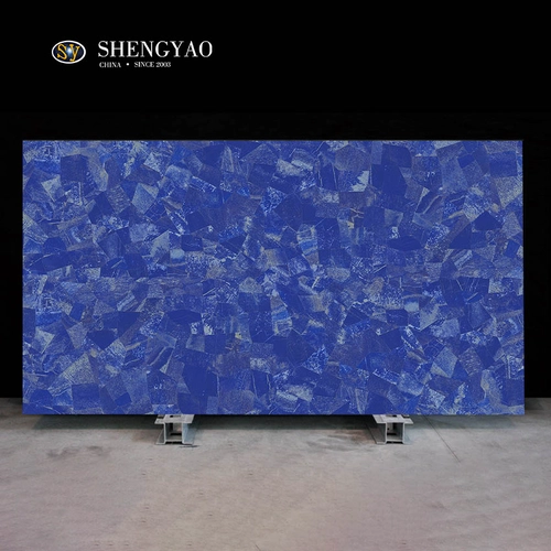 Blue Lapis Lazuli Edelsteinplatte