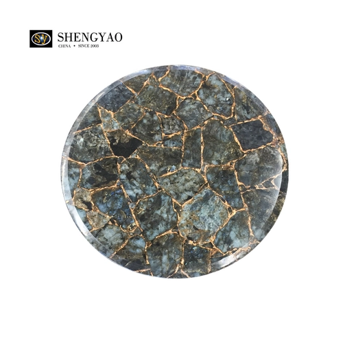 Labradorite Countertop|ເຄິ່ງມີຄ່າເທິງໂຕະຫີນ|ລາຄາໂຮງງານ