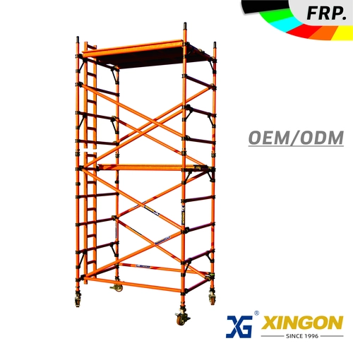 XG-178SF 【FIBERGLASS】 Mobile Fiberglass Insulated Tower Frame / Scaffolding