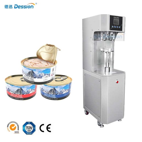 China Máquina seladora de latas semiautomática pequena de folha de flandres, fábrica na China fabricante