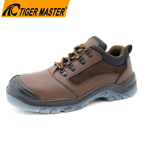 China TM1001L Oil & Chemical Resistant TPU Sole Steel Toe Anti-puncture Leather Work Shoes manufacturer