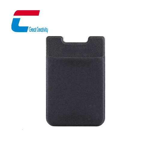 Wholesale Custom 3M Self Adhesive Lycra Mobile Phone Card Wallet