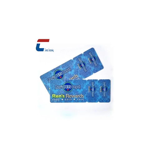 CR80 Carte plastifiée avec breloque 2Up