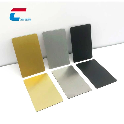 China Custom Wholesale Personalized NTAG213/215/216 NFC Metal Card manufacturer