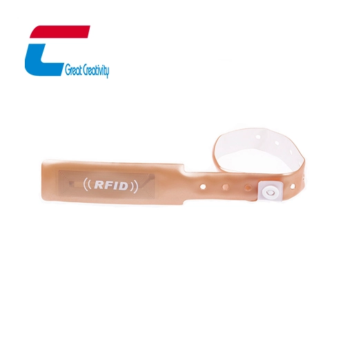 Wegwerp PVC Mifare 1k RFID-polsband