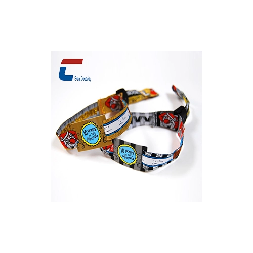 durable contrôle d’accès bracelet tissé nfc