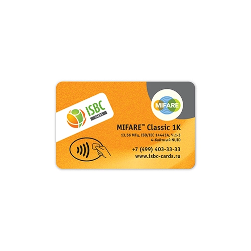 tessera MIFARE 1K card/MIFARE S50