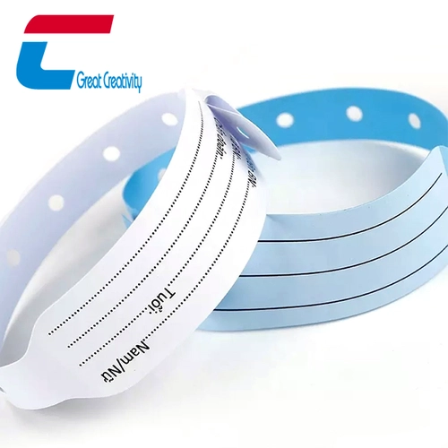 中国 用于患者识别批发的 RFID 乙烯基医疗腕带 制造商