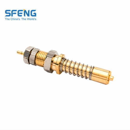 High current coaxial probe pogo pin