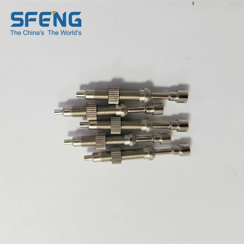 China ø4.0 Cup tip spring loaded screw probe with screw nut manufacturer