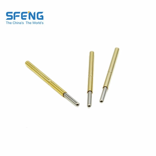Federbelasteter FCT-Stiftstecker für Prüfspitzen aus Messing SF125-J(120)