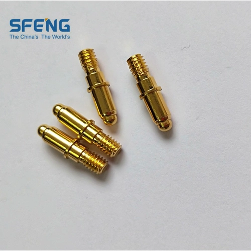 Federbelasteter Messingstift mit Gewinde M3