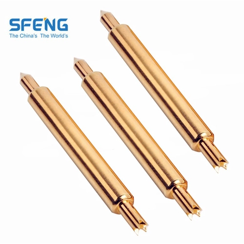 China low price 030 series round head double-ended pogo pin BGA spring loaded pin
