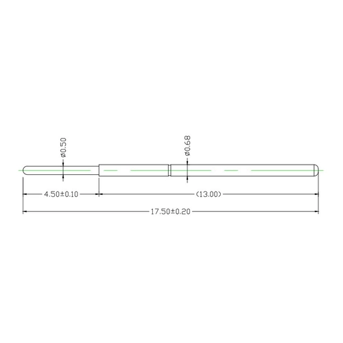 Ph-Nadel ICT/FCT-Testsonden-Stiftstecker SF-P11-J