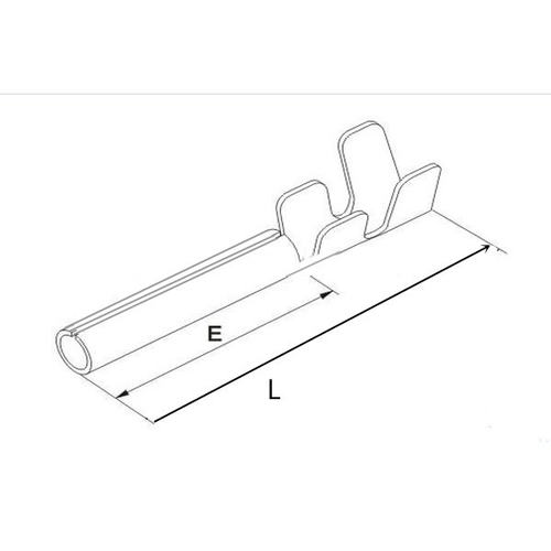 Messing Material verzinnt Klemmenanschluss