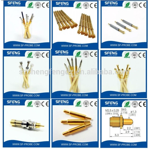 中国 gold finishes spring contact probes 制造商