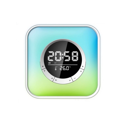 China Clock Bluetooth Speaker  with Colorful Lights  NSP-0277 manufacturer