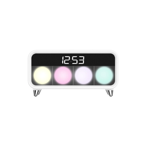 China Clorful light with wireless charger and clock EG0170 manufacturer