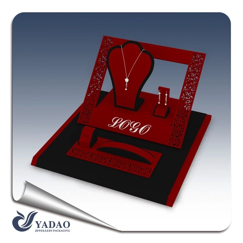 2015 venta caliente proveedor soporte de exhibición de la joyería de lujo