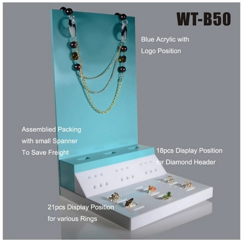 Schöne Acryl Schmuck Display-Ständer für Ring / Armband / Halskette usw. in China hergestellt