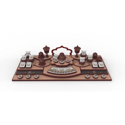 Cinese produttore del display gioielli dei più recenti display puntelli design di gioielli di lusso in vetrina gioielli ed esposizione utilizzati per il contatore negozio e negozio di finestra di presentazione