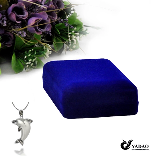บรรจุเครื่องประดับจีนโรงงานร้อนขายการออกแบบที่ทันสมัย​​สีฟ้ากล่องเครื่องประดับพลาสติกกรณีเครื่องประดับพลาสติกหีบบรรจุเครื่องประดับขายส่ง