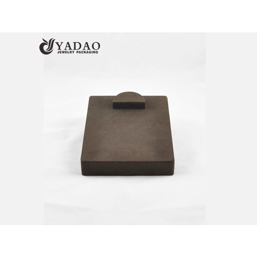 China Customize Microfiber Mannequins Jewelry Display Necklace Stand manufacturer