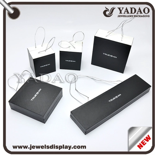 Elegant with ribbon jewelry box ring,necklace,bracelet jewelry box