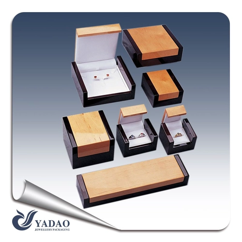 Fashion and modern fancy unique style jewellery wood packing gift box made in shenzhen