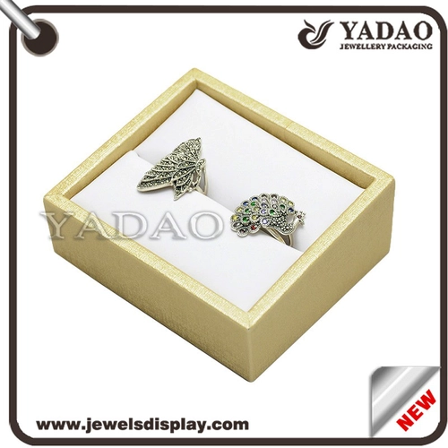Fashion leather jewelry box tray for ring bangle etc. made in China