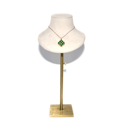 China High-End Custom Velvet Cover Metal Resin Adjustable Bust manufacturer