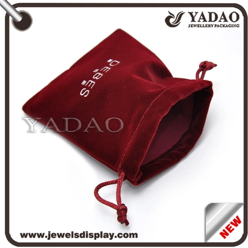 Calidad alta Stock y Velvet Colgantes Bolsa de regalos / Suede terciopelo bolsa / Flocado Bolsas Proveedor