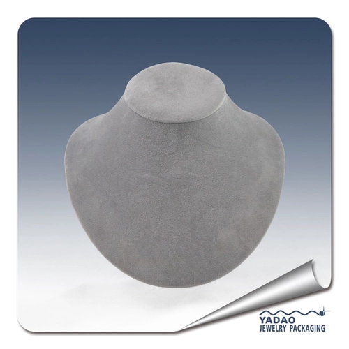 High-end Grigio Display collana in pelle stand con il prezzo competitivo