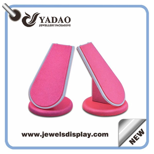 High quality colorful Newest design pendant display stand ,necklace display holder ,pendant display props with custom color ,logo and  sample