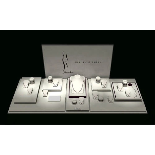 Machen Sie Ihren Schmuck Perfect-China Lieferanten maßgeschneiderte OEM ODM Pu Leder Schmuck Display-Set display Arylschmuck Display-Set ， Lack Schmuck Display-Set mit kostenlosem Logo-Druck