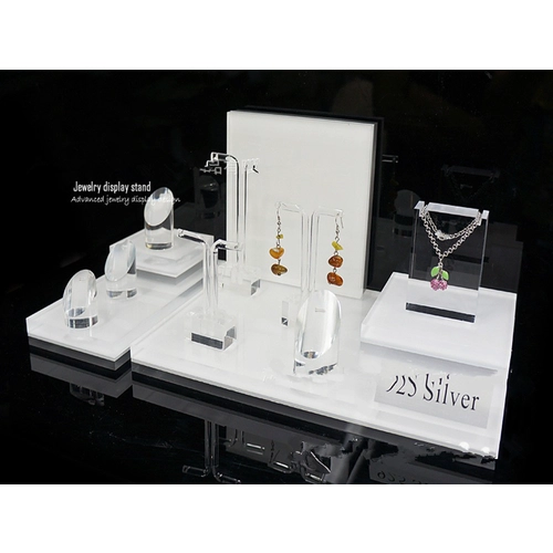 Encimera TSD-A004 Cosmetic Shop Custom Design acrílico soporte de exhibición / al por mayor exhibición de la joyería / acrílico Display cosmética