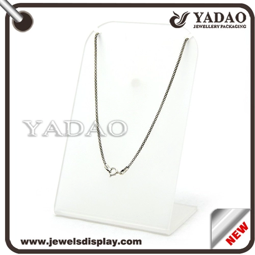 White acrylic pendant display holder stand made in China