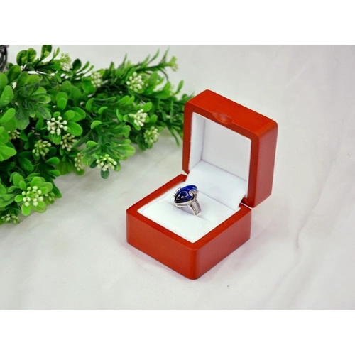 Bois coffret cadeau anneau de bijoux