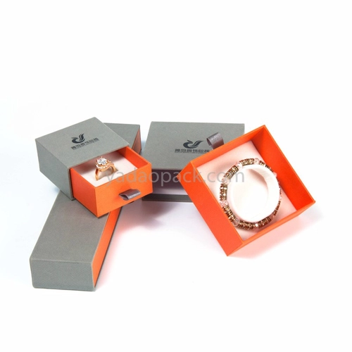 Yadao Geschenk Schmuckschatulle mit innerem Kern Schmuckschublade Papierbox und benutzerdefinierten Logo