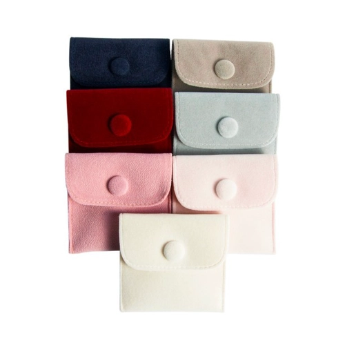 Yadao Manufacture Jewelry Velvet Snap Pouch 
