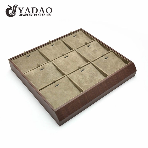 Yadao pendant tray necklace earring tray with mobile bearing for jewelry display