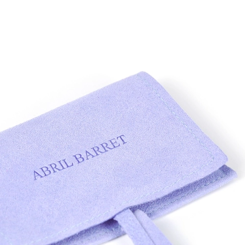 customize microfiber pouch jewelry packaging pouch bag with string closure