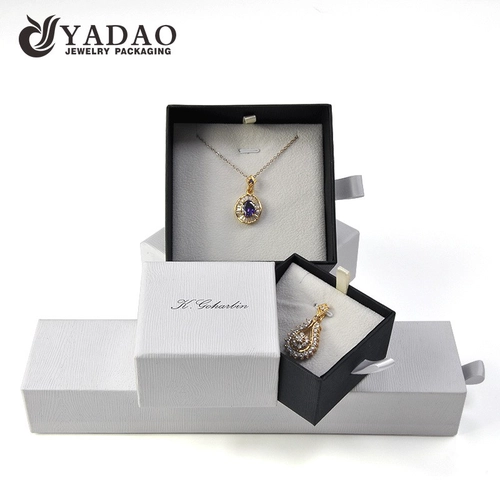 China Yadao hot sale drawer box paper packaging box with custom velvet inside manufacturer