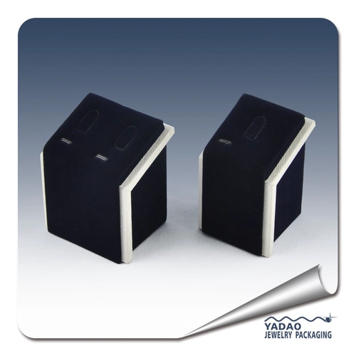 handmade high quality black ring display holder