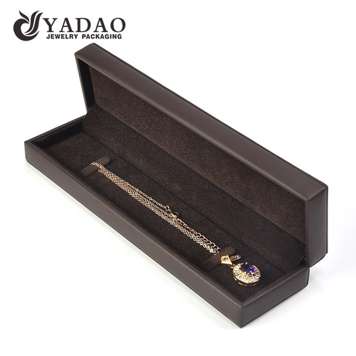 Hohe Qualität Kunststoff Schmuck Verpackungsbox Lange Armband Box Anhänger Kette Verpackungsbox Geschenkbox
